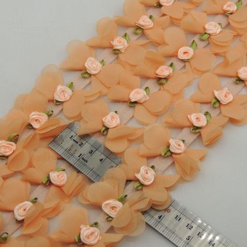 سبز روشن نوار پاپیون شکوفه‌دار کوچک خرید و قیمت رنگ3