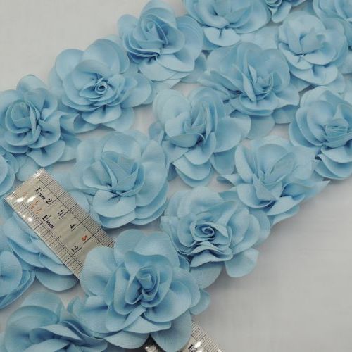 بادمجانی نوار گل متری تزئینی لباس رز خرید و قیمت رنگ22