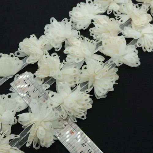 مشکی نوار گل متری حریر چینی خرید و قیمت رنگ4