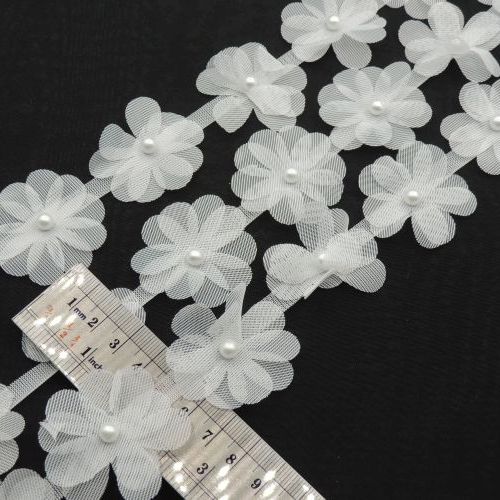 سبز آبی نوار گل متری مرواریدی خرید و قیمت رنگ5