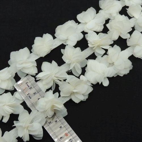 سفید نوار گل متری لباس مدل حریر شبدری خرید و قیمت رنگ4