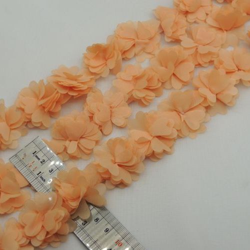 لیمویی نوار گل متری ساتن کوچک خرید و قیمت رنگ8