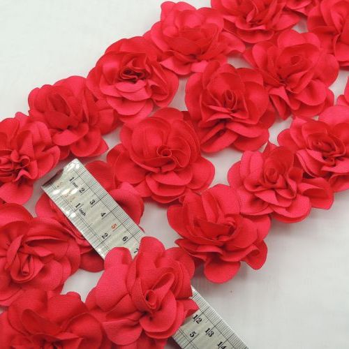 بادمجانی نوار گل متری تزئینی لباس رز خرید و قیمت رنگ23