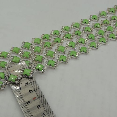 نوار نگین‌دار نگین لوزی