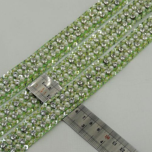 نوار سنگدوزی سنگ و مروارید