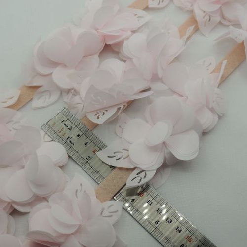 سورمه ای نوار گل متری گلبرگ ساتن بزرگ خرید و قیمت رنگ10