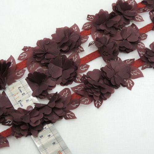 مشکی نوار گل متری گلبرگ ساتن خرید و قیمت رنگ16