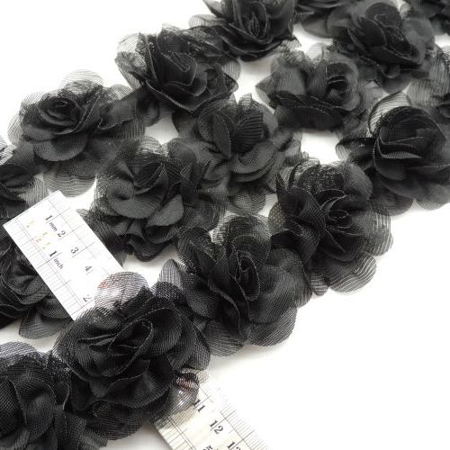 زرشکی نوار گل متری رز توری خرید و قیمت رنگ9