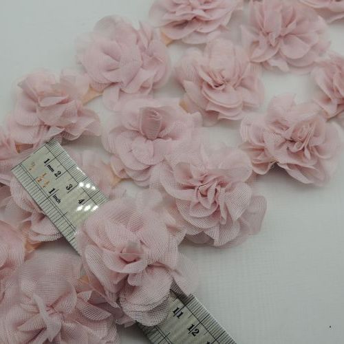 زرشکی نوار گل متری رز توری خرید و قیمت رنگ10