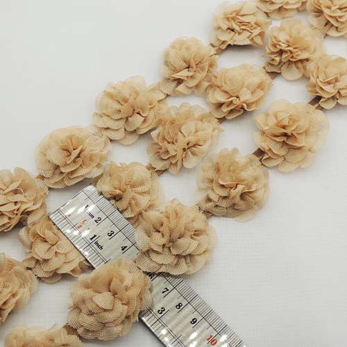 سبزآبی تیره نوار گل متری رز توری کوچک خرید و قیمت رنگ4