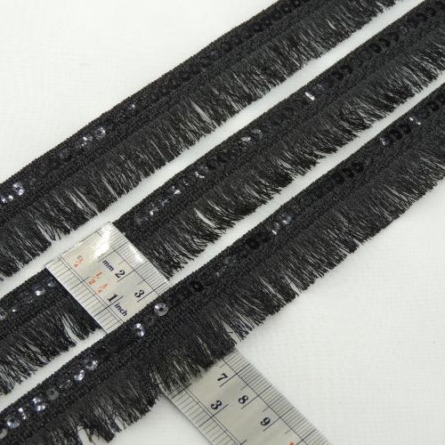 محصولات جدید خرازی مرجان نوار ریشه پولک دوزی مشکی