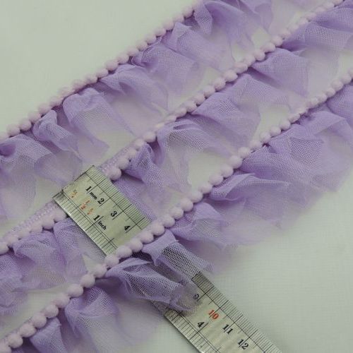 مشکی تور پلیسه پوم پوم ریز خرید و قیمت رنگ2