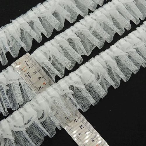 مشکی تور پلیسه کتنی هلالی خرید و قیمت رنگ3