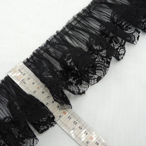 پلیسه تور چین لبه دانتل