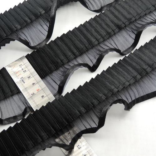 تصویر پلیسه تورساتن لبه روبان 4سانتی