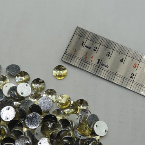 تصویر سنگ کریستالی رزینی کریستالی گرد سایز یک 