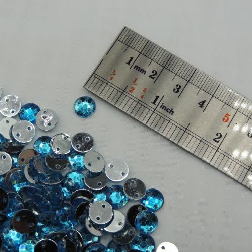 سنگ دوختنی رزینی  شطر نجی گرد سایز یک 