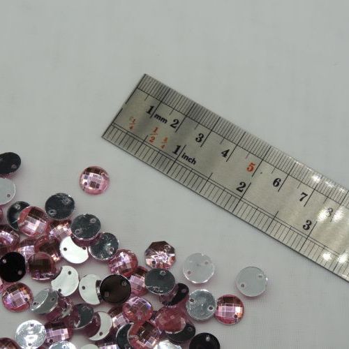  سنگ دوختنی رزینی شطرنجی گرد سایز دو 