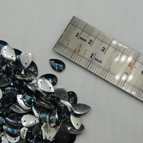 سنگ دوختنی رزینی اشک برجسته سایز دو 