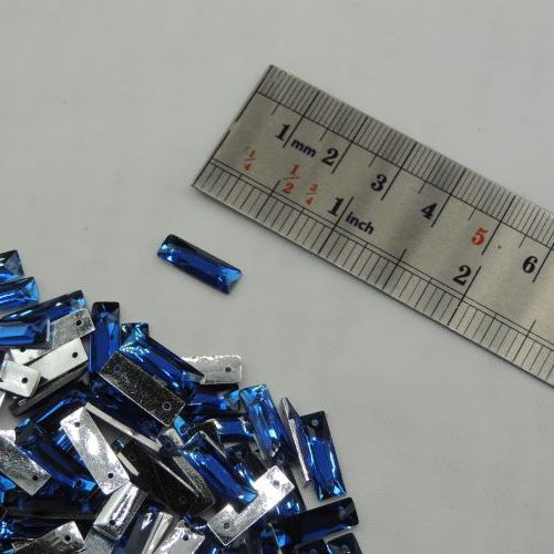 تصویر سنگ دوختنی رزینی باگت  سایز دو 