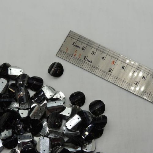 تصویر سنگ دوختنی  رزینی  گرد  سایز سه 