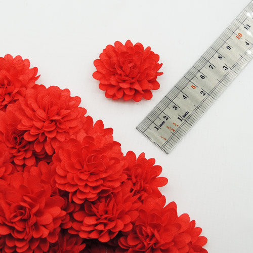 چندرنگ گل پارچه‌ای برجسته داوودی رنگ جدید خرید و قیمت رنگ6