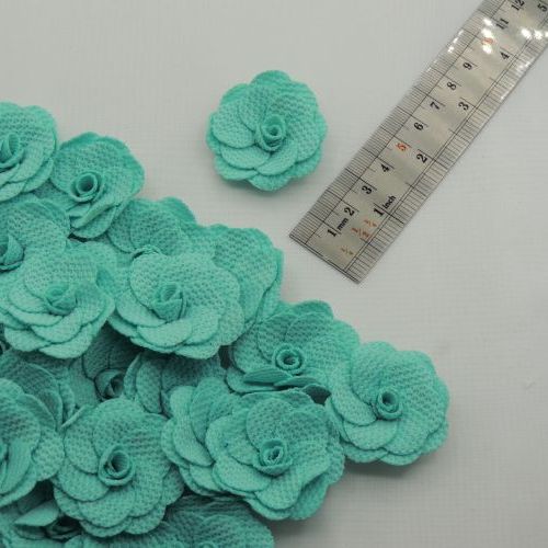 سورمه ای گل پارچه‌ای برجسته لباس رز خرید و قیمت رنگ3