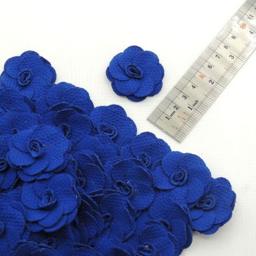 سورمه ای گل پارچه‌ای برجسته لباس رز خرید و قیمت رنگ4