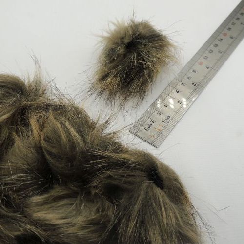 سبز تیره خز توپکی کلاهی خرید و قیمت رنگ1