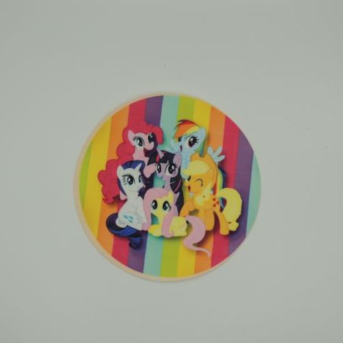 تصویر تکه دوزی فانتزی حرارتی مدل تک شاخ