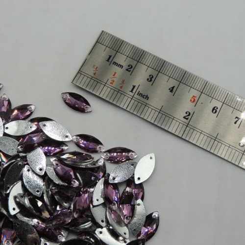 تصویر سنگ دوختنی رزینی چشمی سایز دو 