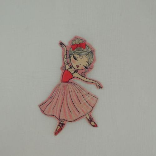 تصویر تکه دوزی فانتزی حرارتی مدل دختر