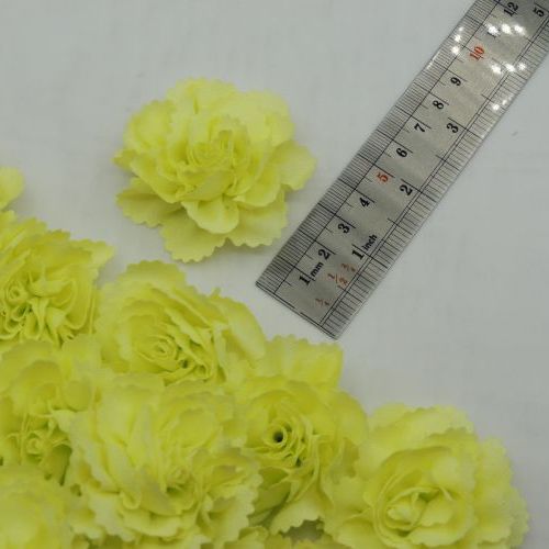 زرد گل پارچه‌ای برجسته رز بزرگ رنگ جدید خرید و قیمت رنگ1
