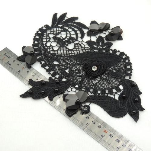 پنل گل  برجسته  پولکی