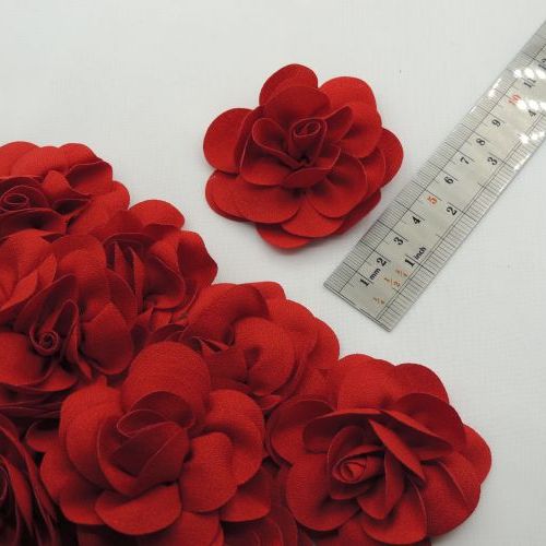 آبی نفتی گل پارچه‌ای برجسته رز جدید رنگ جدید خرید و قیمت رنگ7
