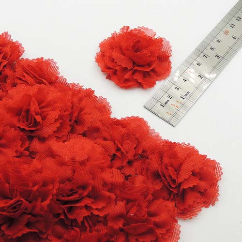 محصولات جدید خرازی مرجان گل پارچه‌ای برجسته هلالی کتنی رز
