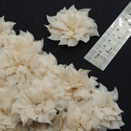 صورتی روشن نوار گل خورشیدی توری خرید و قیمت رنگ14