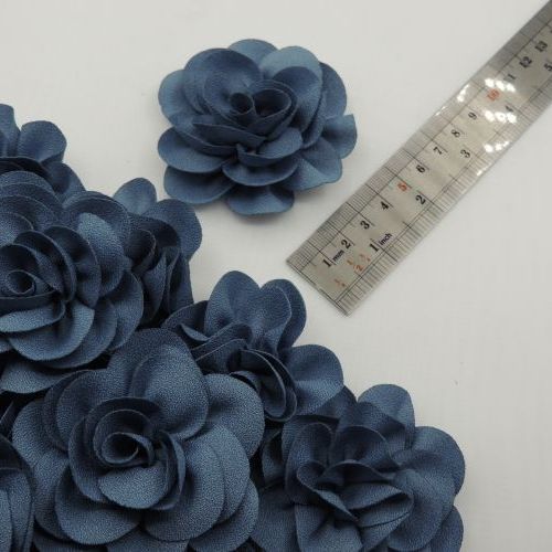 گل پارچه‌ای برجسته رز جدید رنگ جدید
