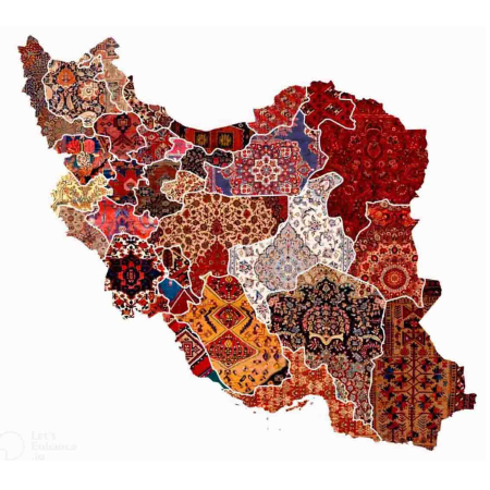 چندرنگ برچسب اتویی نقشه ایران خرید و قیمت