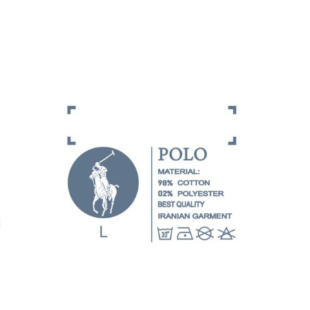 تصویر برچسب اتویی سایز polo (L)