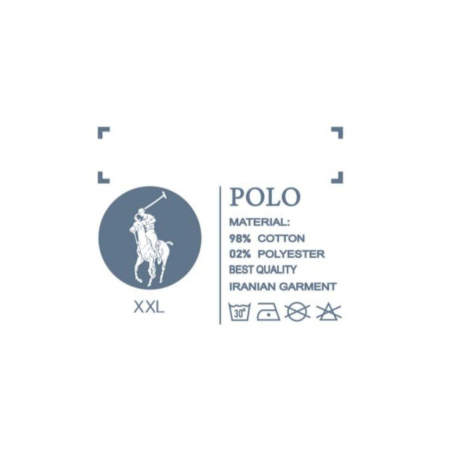 تصویر برچسب اتویی سایز polo (2XL)