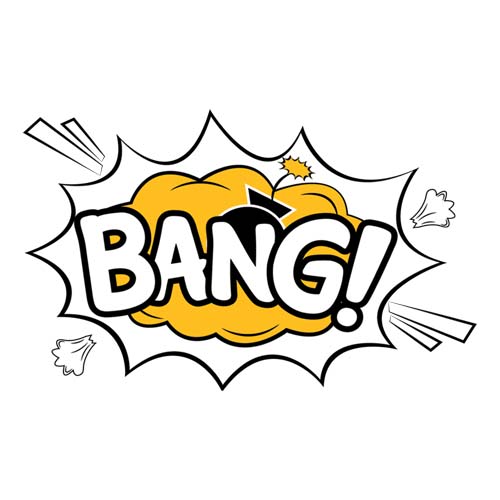برچسب اتویی BANG