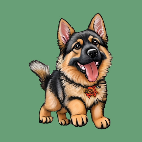 برچسب اتویی Dog