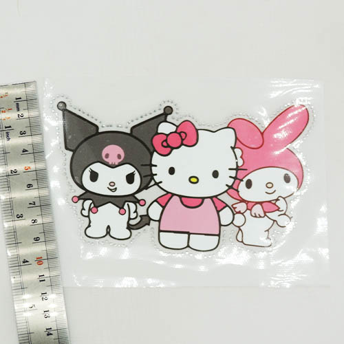 تصویر ترکیب برچسب و نگین اتویی  مدل کرومی 