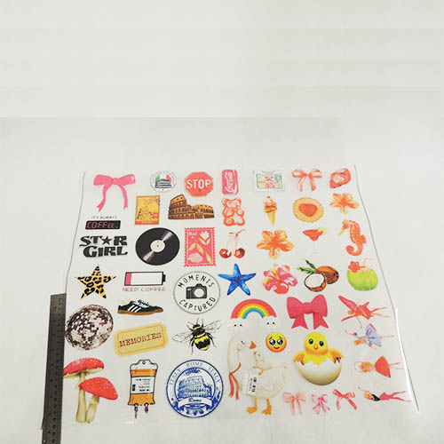 برچسب اتویی نیم متری مدل فانتزی 