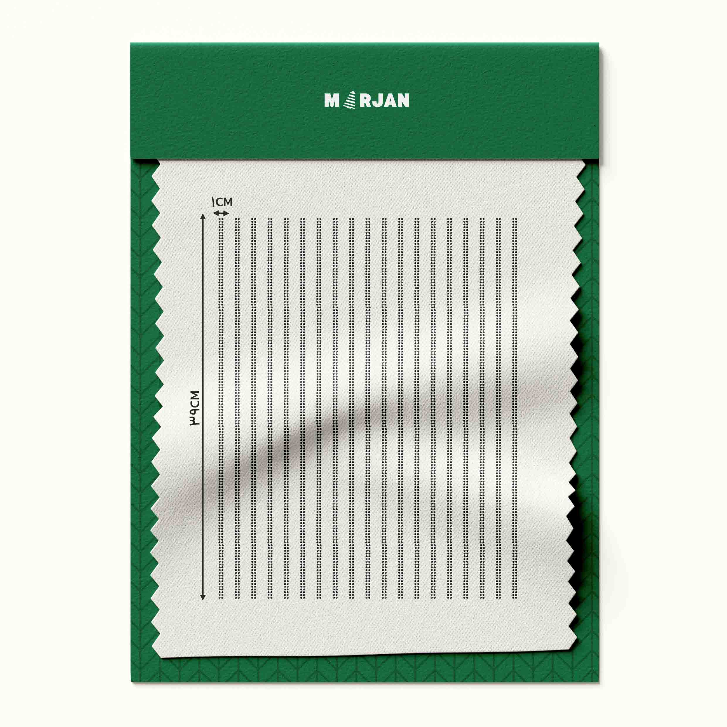 محصولات جدید خرازی مرجان نگین حرارتی خطی دوردیف مشکی