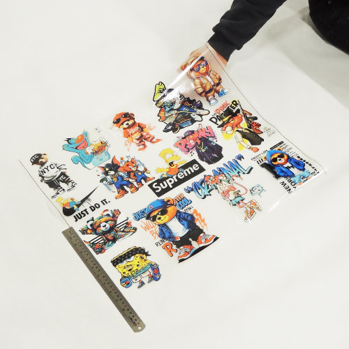 برچسب اتویی نیم متری مدل تدی