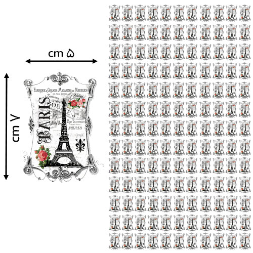 11 * 8 , سانتی‌متر دی تی اف یک متری مدل ایفل خرید و قیمت رنگ1