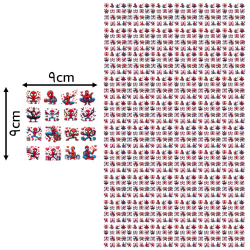 تصویر دی تی اف یک متری مدل مرد عنکبوتی