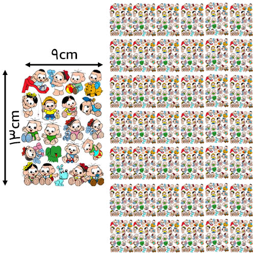 تصویر دی تی اف یک متری مدل کارتونی